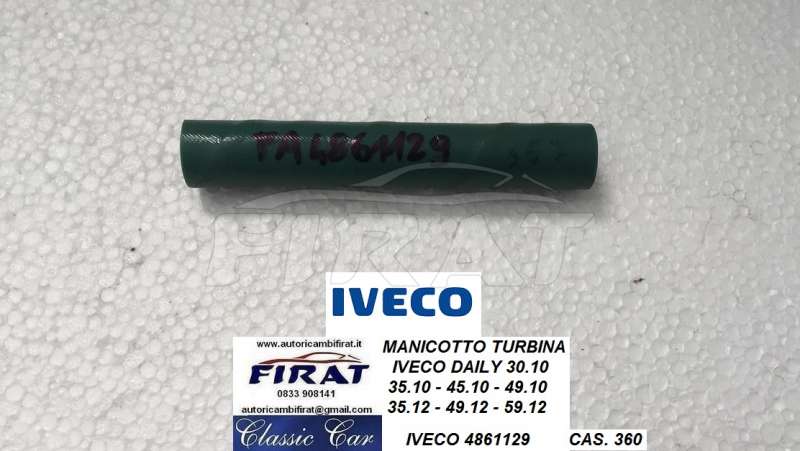 MANICOTTO TURBINA IVECO DAILY (4861129)